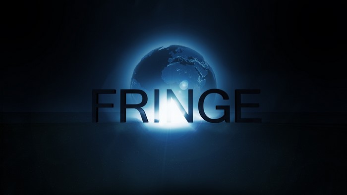 Fringe title card with Earth