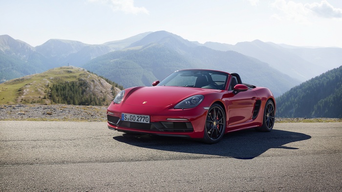 4K Porsche 718 Boxster GTS 2018