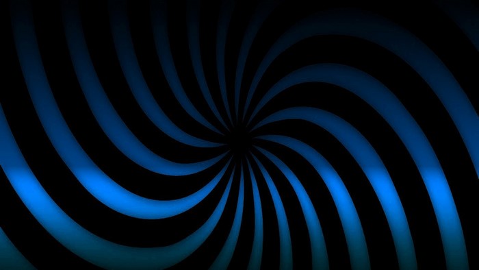 Cool Blue Spiral