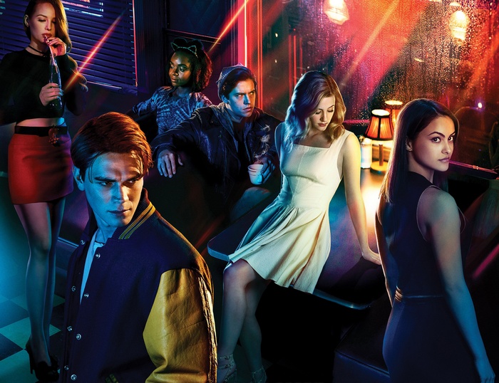 Riverdale cast: Betty Cooper, Veronica Lodge, Archie Andrews, Jughead Jones, Cheryl Blossom, Josie McCoy