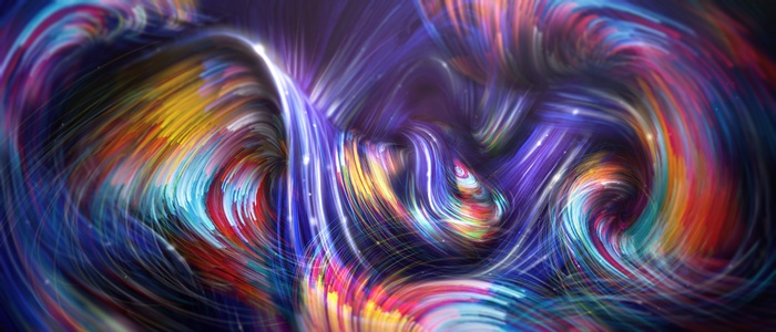 Colorful Paint Waves 4K