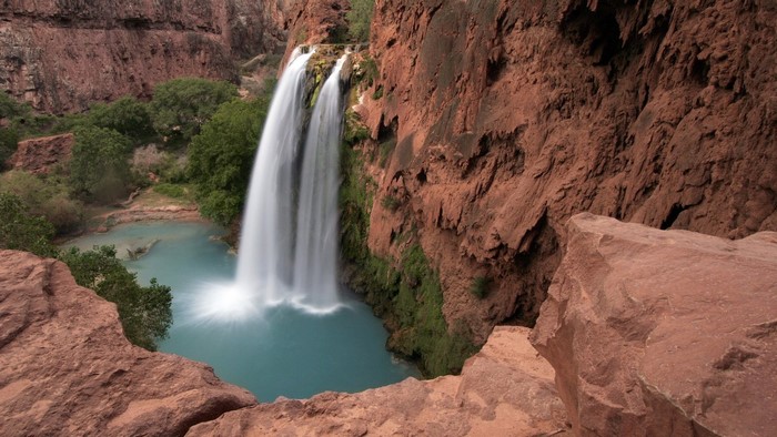 Havasu Falls in the Grand Canyon