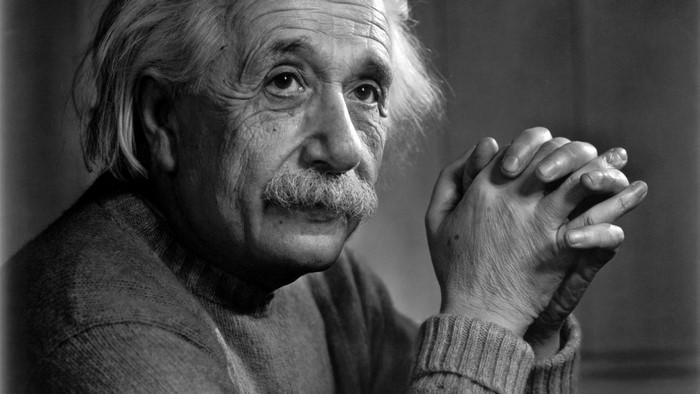 Albert Einstein portrait
