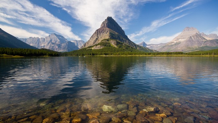 Mountain Reflection on Lake