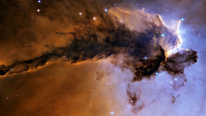 Hubble Space Telescope image of a nebula
