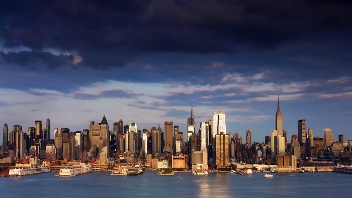 New York City Skyline at Dusk