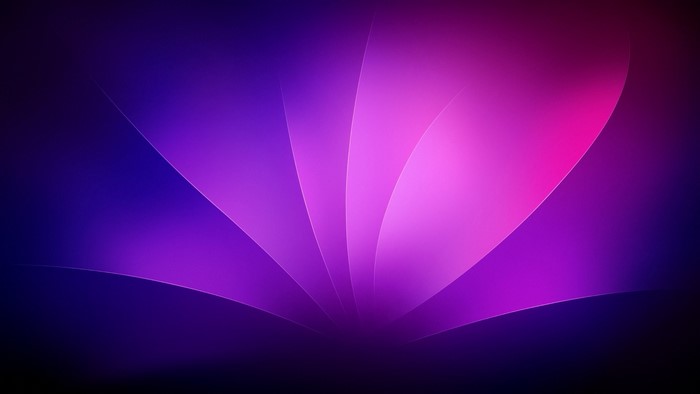 Abstract purple and pink light rays