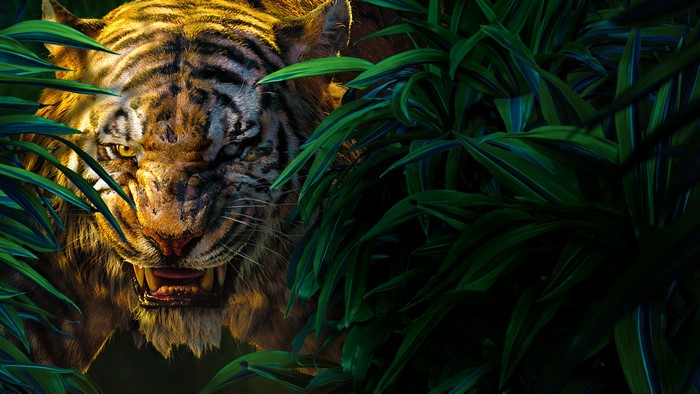 Shere Khan from Jungle Book in 4K