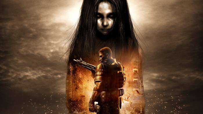 4K Fear: Soldier and Ghostly Figure