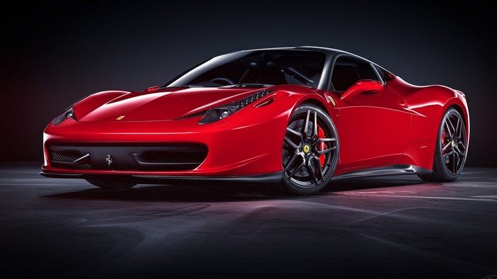 Red Ferrari 458 Italia