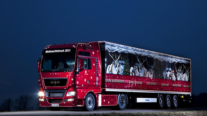 MAN Christmas Truck 2011