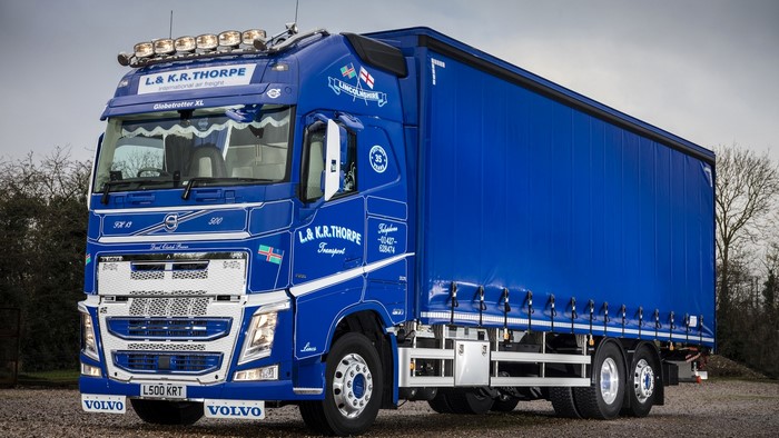 Volvo FH 500 L. & K.R. Thorpe Transport Truck