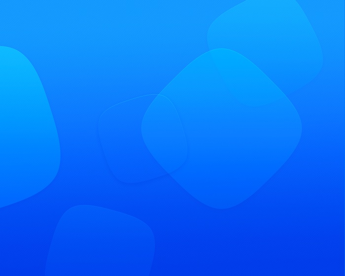 Abstract blue shapes on a textured background