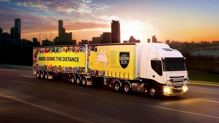 IVECO Going the Distance Great Stralis Run Truck
