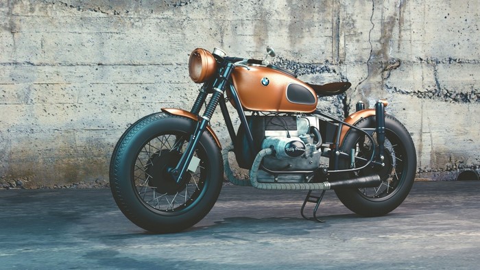 BMW Retro Motorcycle
