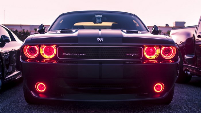 Dodge Challenger SRT8 front view