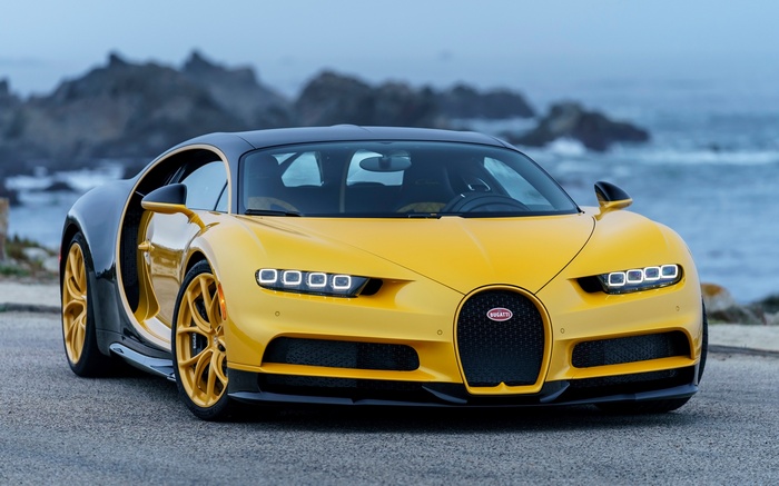 4K, 2018, Bugatti Chiron