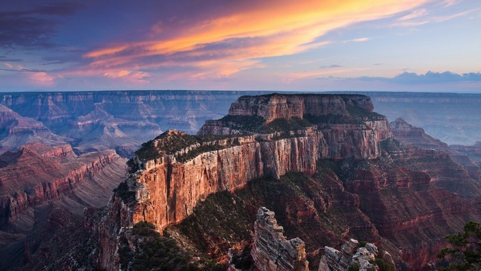 Grand Canyon National Park at Sunset