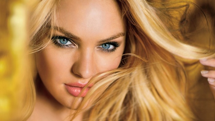 Candice Swanepoel Close-up Portrait