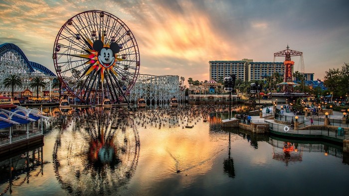 Mickey's Fun Wheel at Disney California Adventure Park