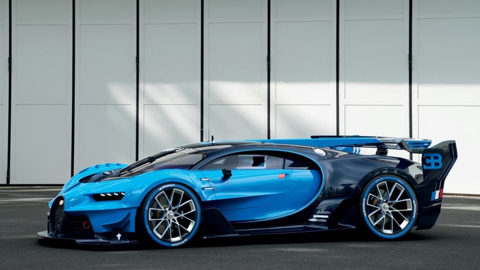 Bugatti Vision Gran Turismo concept car