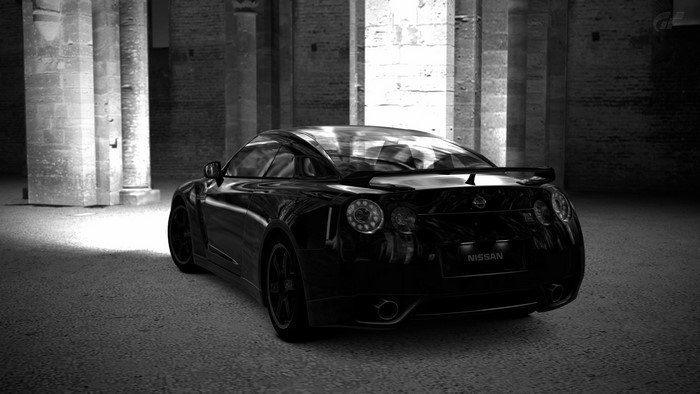 Nissan GTR Gran Turismo Monochrome