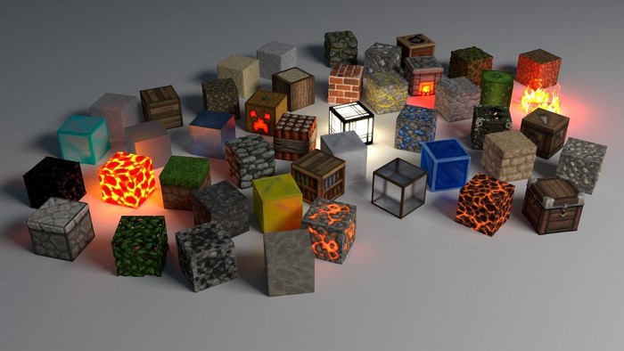 Minecraft Cubes Collection