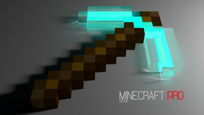 Diamond Pickaxe from Minecraft
