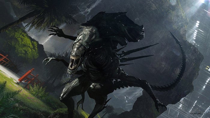 Alien Queen Concept Art