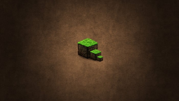 Minecraft grass blocks