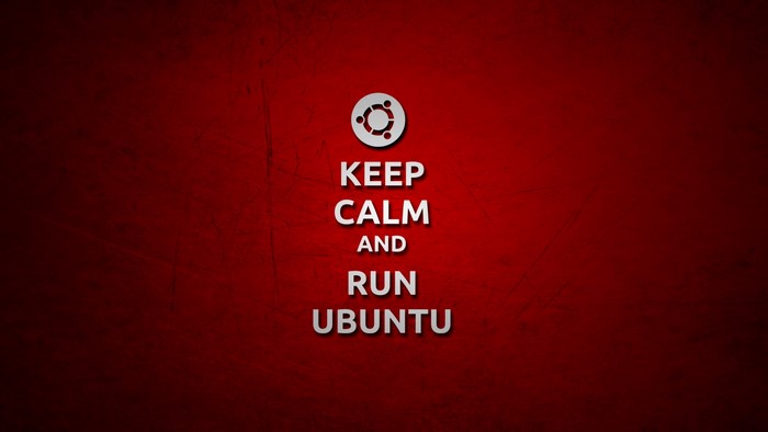 Keep Calm and Run Ubuntu Logo