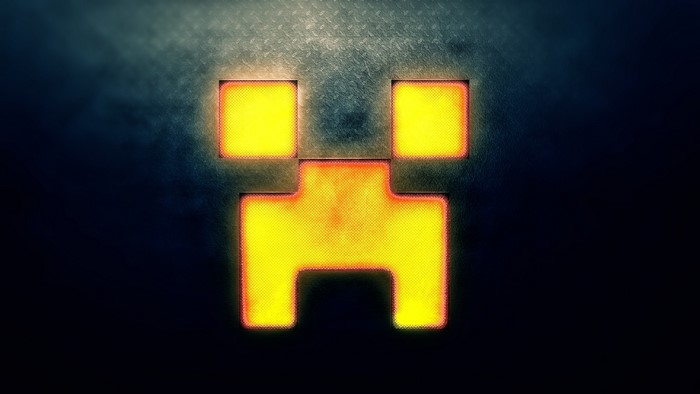 Minecraft Creeper Face Art