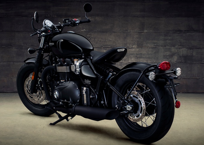 2018 Triumph Bonneville Bobber motorcycle