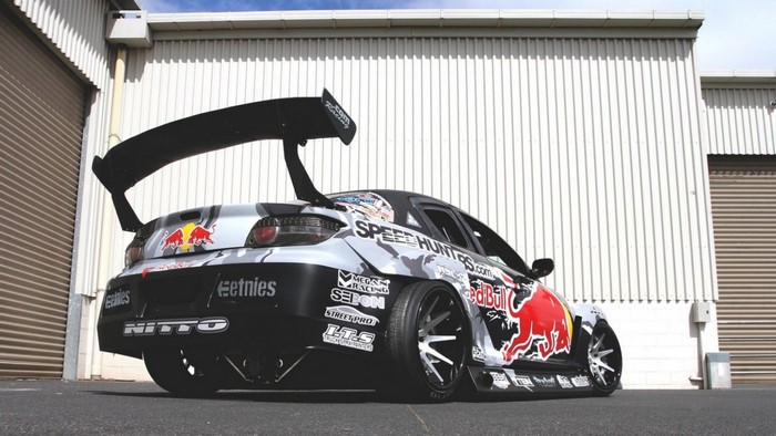 Mazda RX8 with Red Bull and Speedhunters livery