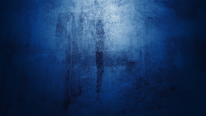 Blue Textured Grunge Surface