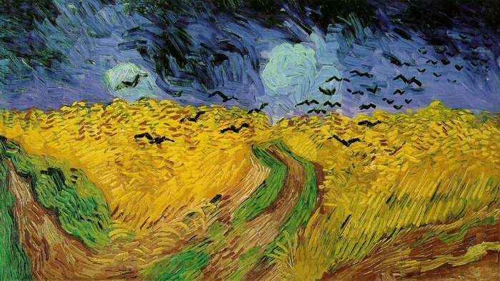 Wheatfield with Crows by Vincent van Gogh