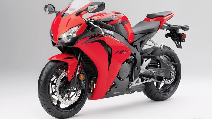Red Honda CBR 1000 RR Motorcycle