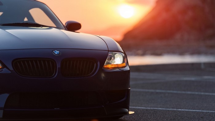 BMW Z4 Roadster at Sunset