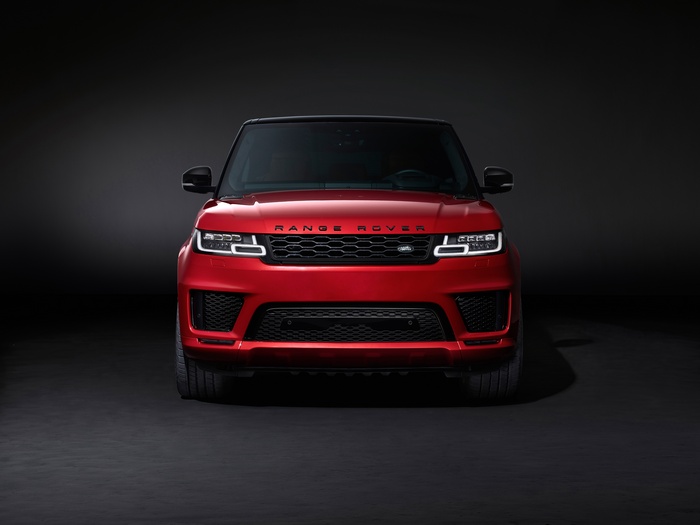 Red Range Rover Sport Autobiography 4K