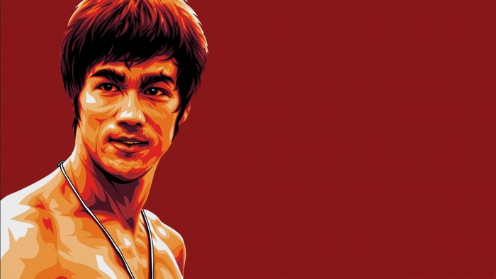 Bruce Lee portrait