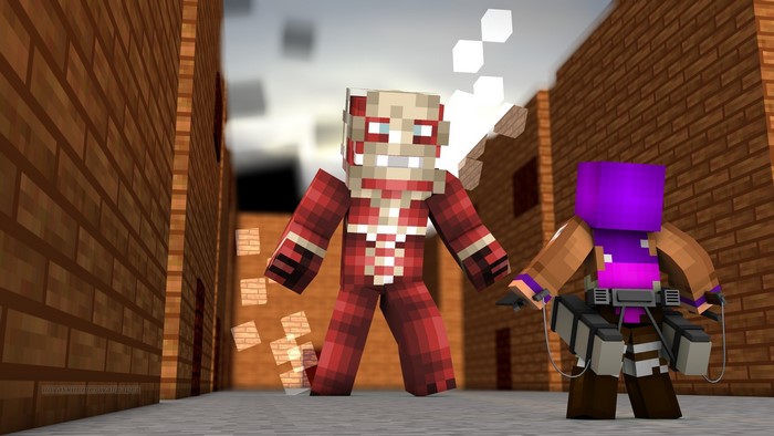 HD Attack on Minecraft, HD Wallpaper | Rare Gallery