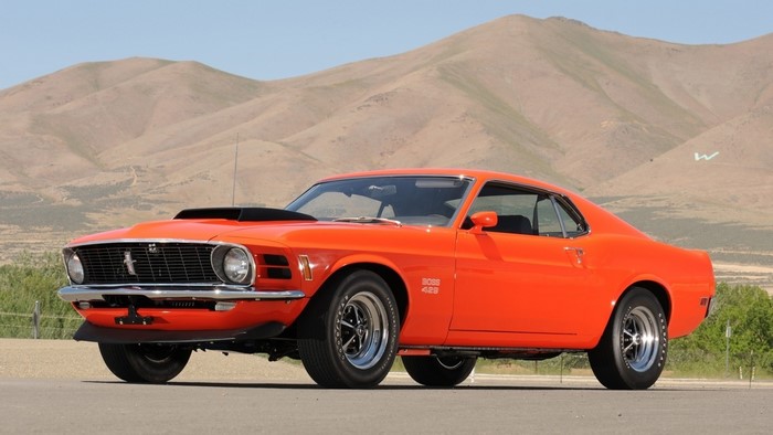 1970 Ford Mustang Boss 429 in Orange