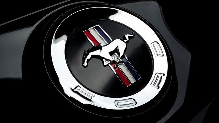 Ford Mustang running horse badge emblem