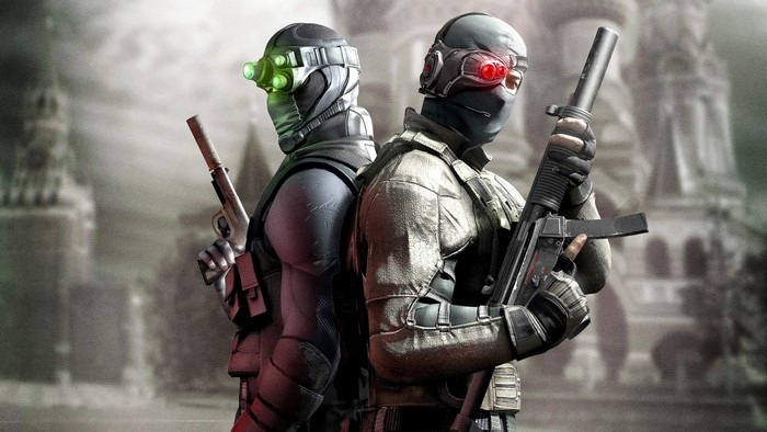 Sam Fisher and Victor Coste from Splinter Cell: Conviction