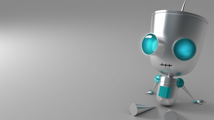 Gir from Invader Zim 3D render