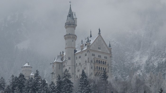 Neuschwanstein Castle in Winter