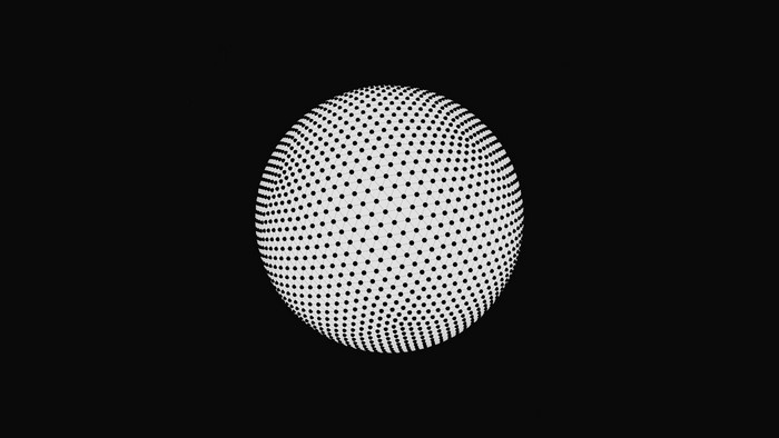 3D Sphere of Dots