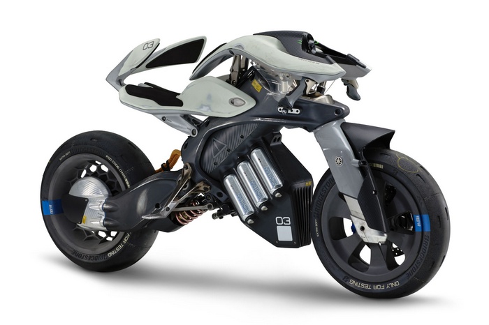 Yamaha MOTOROiD Concept electric motorcycle