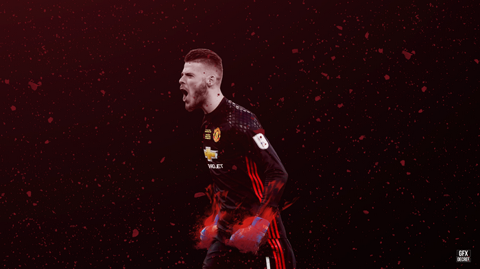 David de Gea from Manchester United 4K