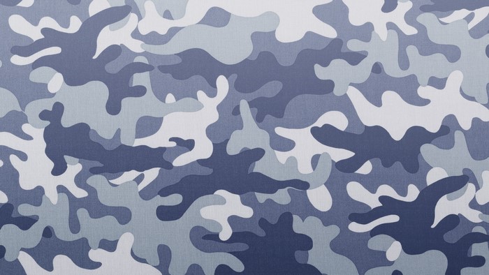 Blue and Grey Urban Camouflage Pattern